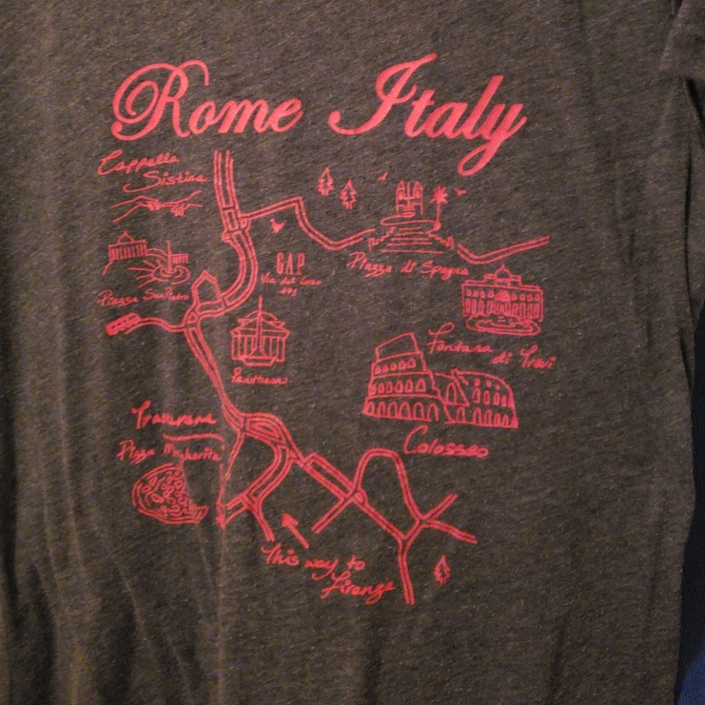 Gap Graphic Tee Shirt Large